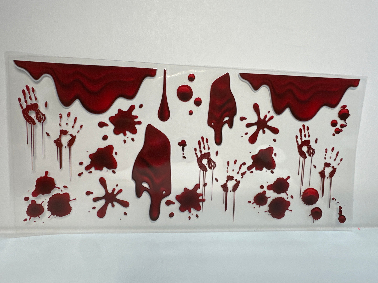 G294 blood splatter and handprints true crimes horror