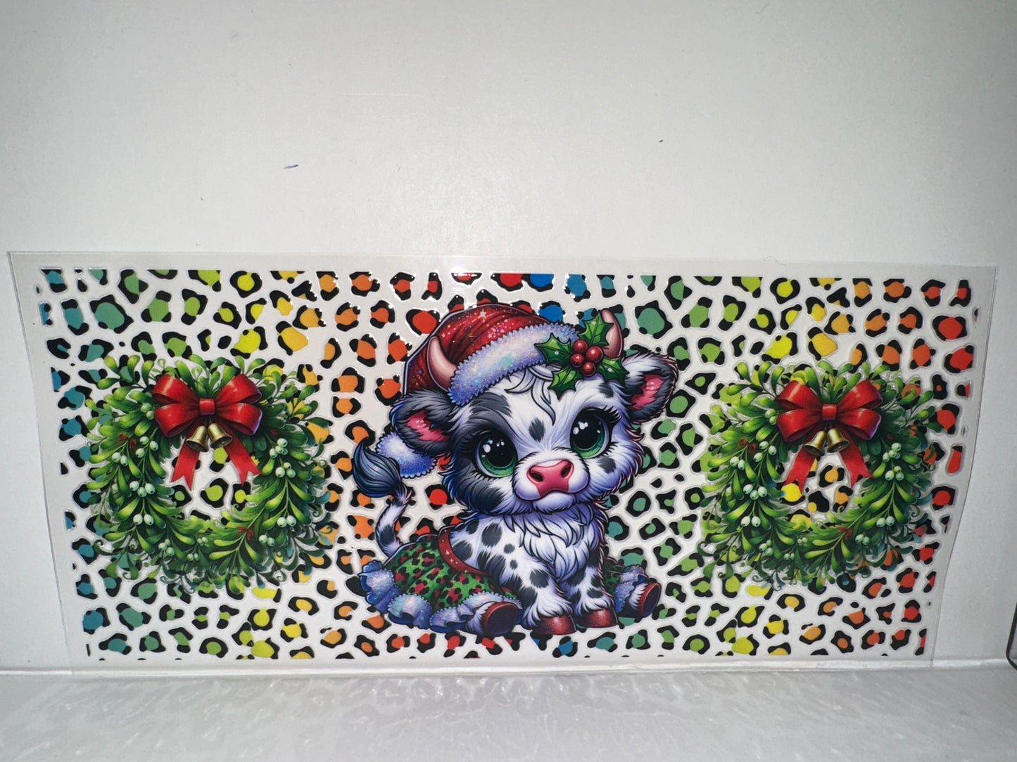H1122 Christmas Cow