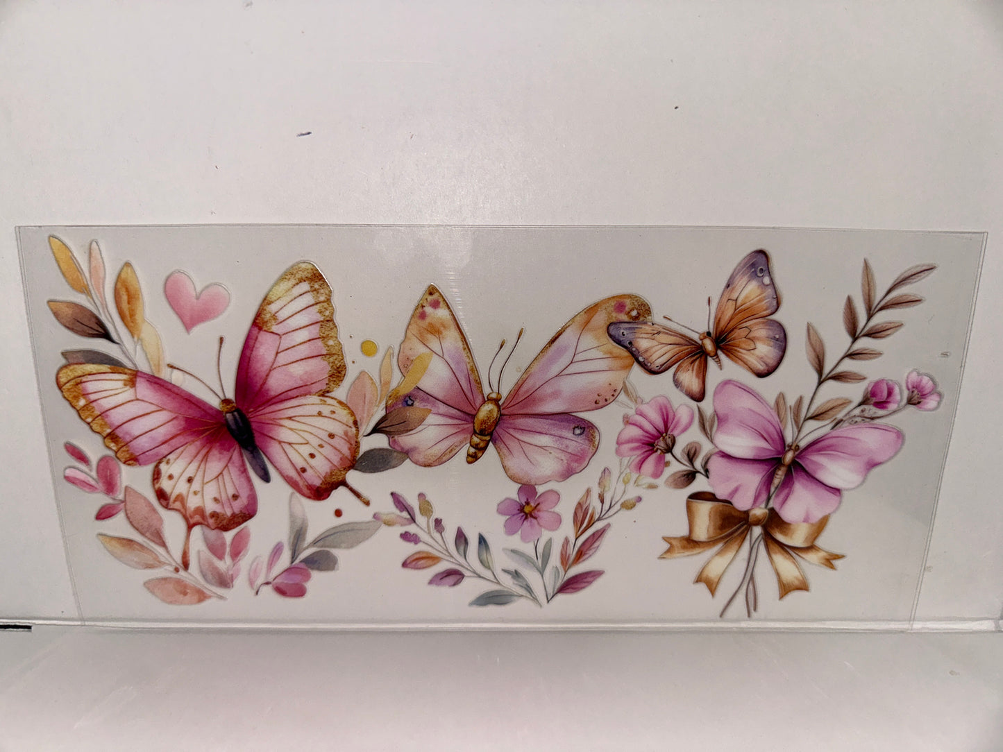 H885 butterflies with flowers