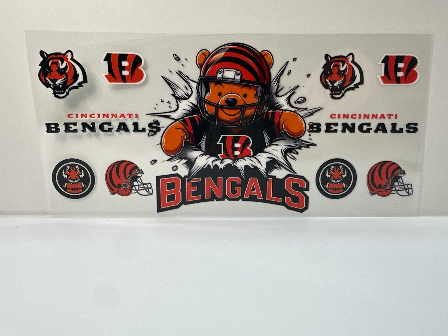 F474 NFL football Cincinnati, Cincinnati Bengals, Pooh bear