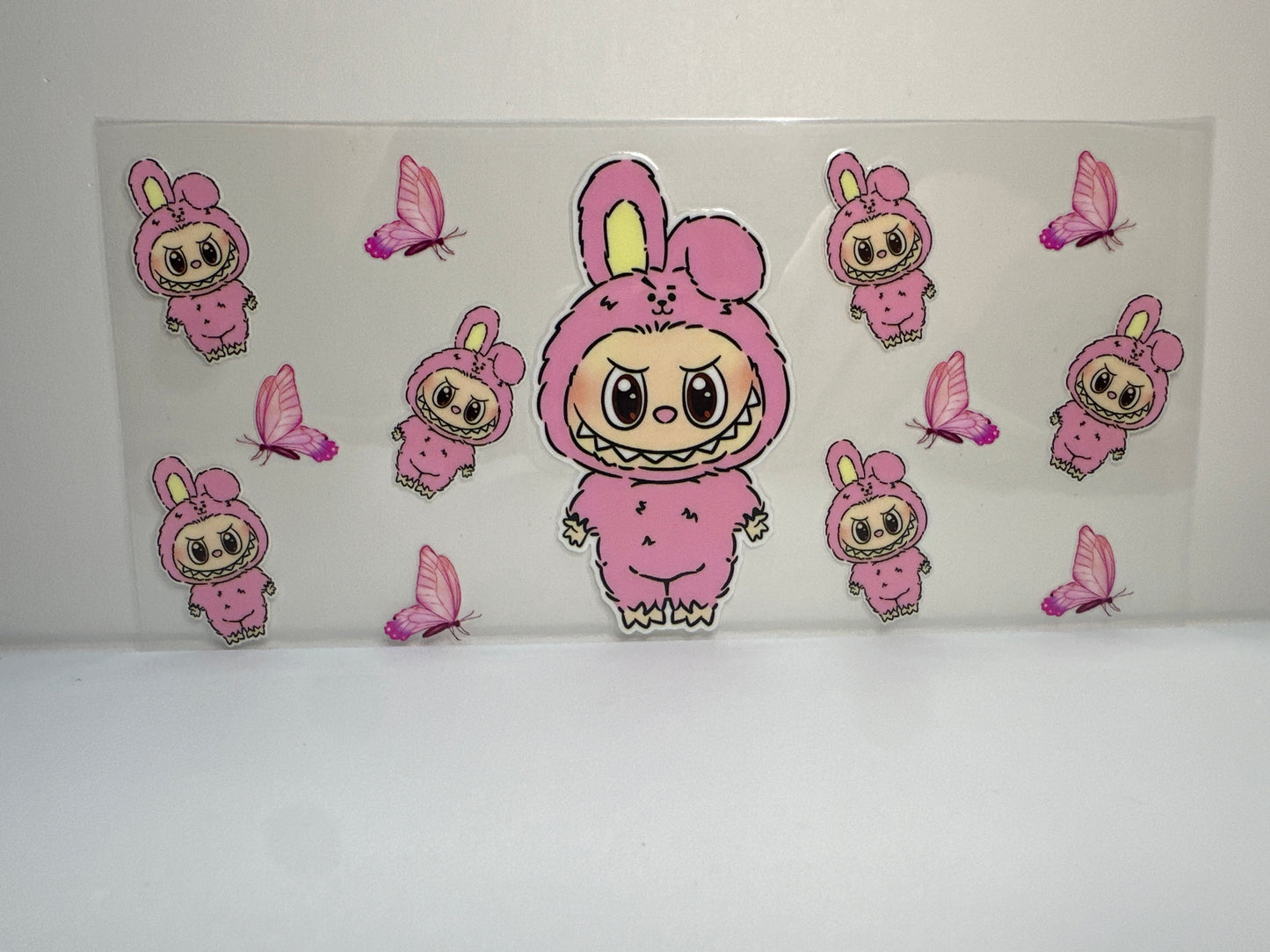 F343 Labubu with butterflies