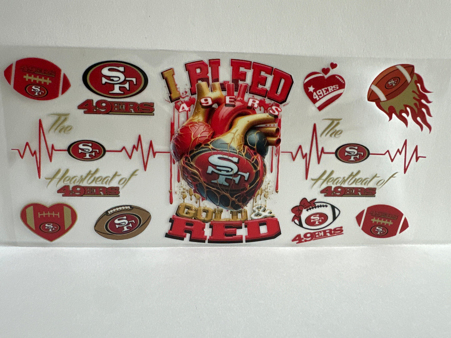 G766 NFL football 49ers