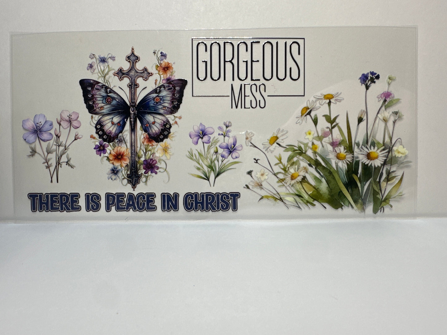 F265 Gorgeous Mess There is Peace in Christ - Religious