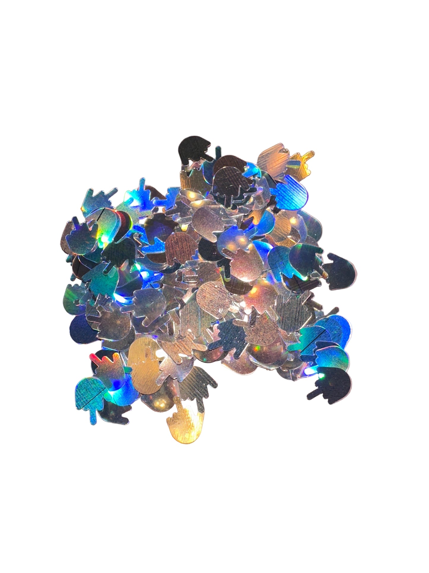 Rude fingers Shaped Glitter