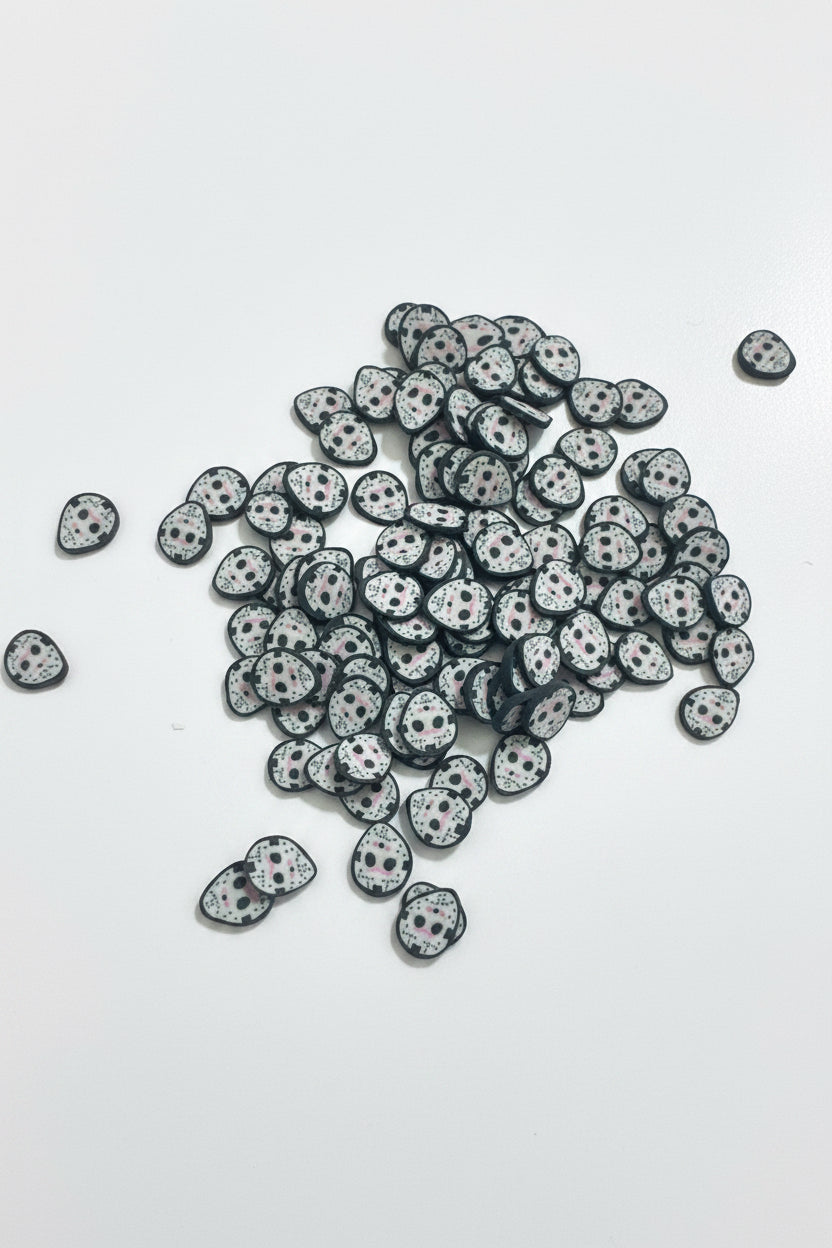 Jason Horror Clay Pieces – Shaped Glitter 8g | Luxy Customs