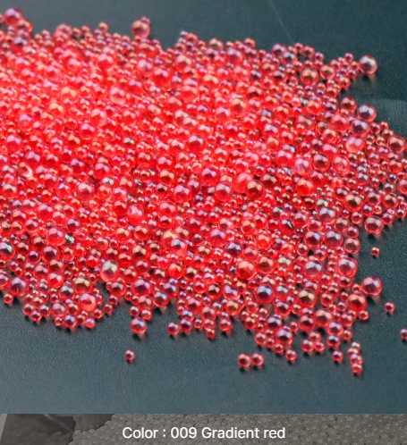 β¨ Substitute Glitter with Rhinestone Crystals or Pearls