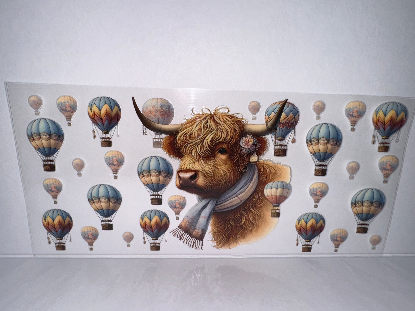H2122 Hotair Ballon Cow