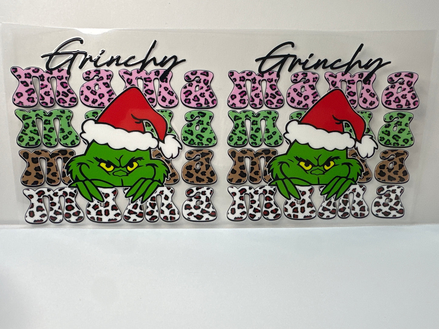 F659 grinchy mama Christmas