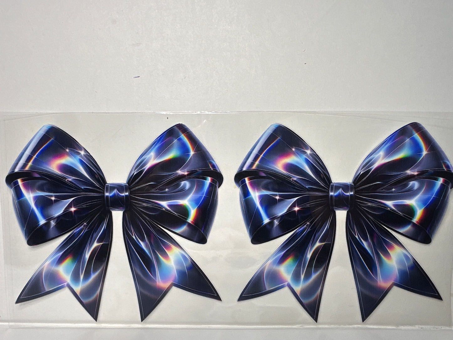 H1274 Black colorful bows