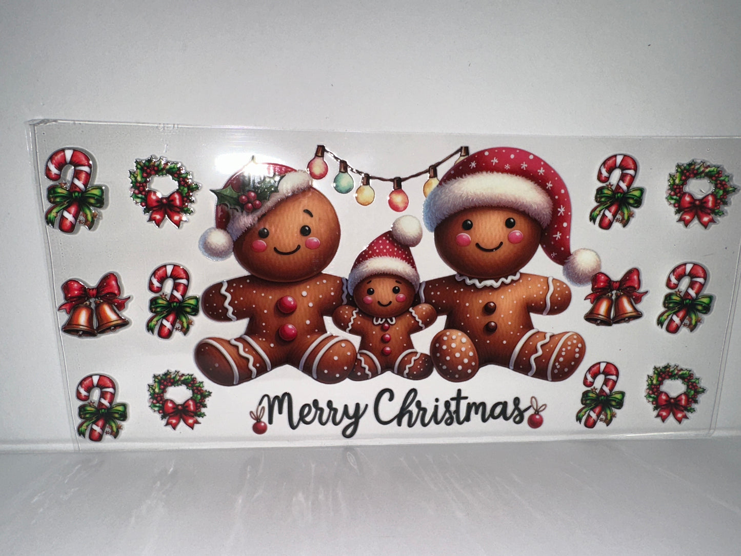 G1071 Merry Christmas gingerbread