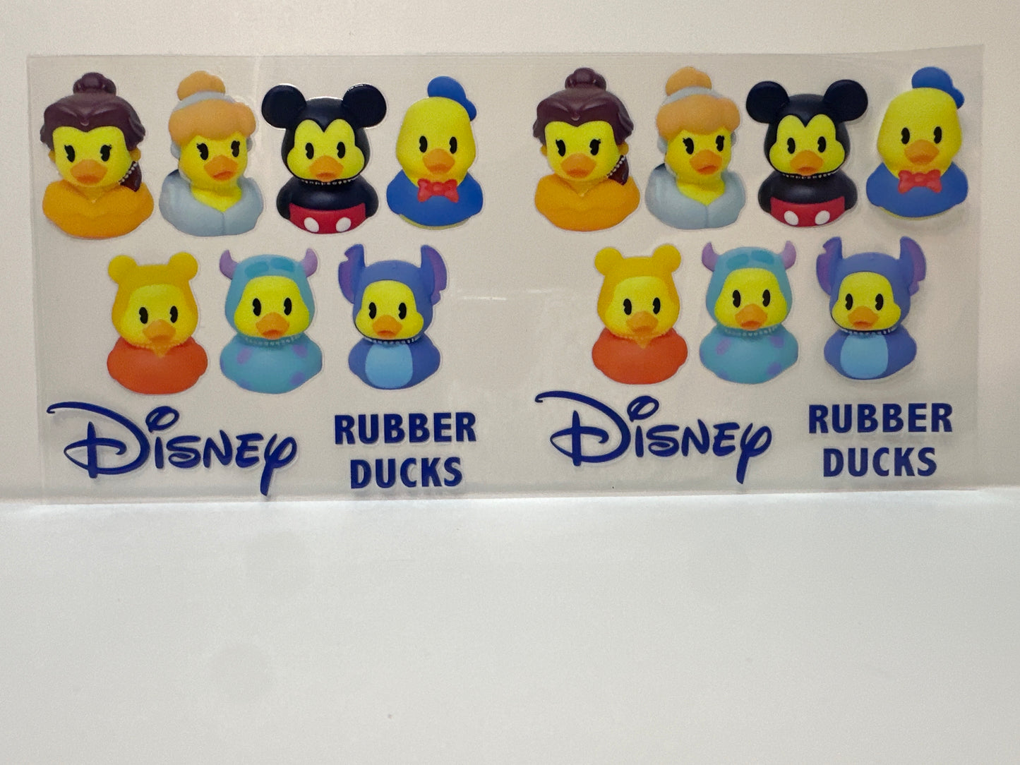F422 Disney character, rubber ducks