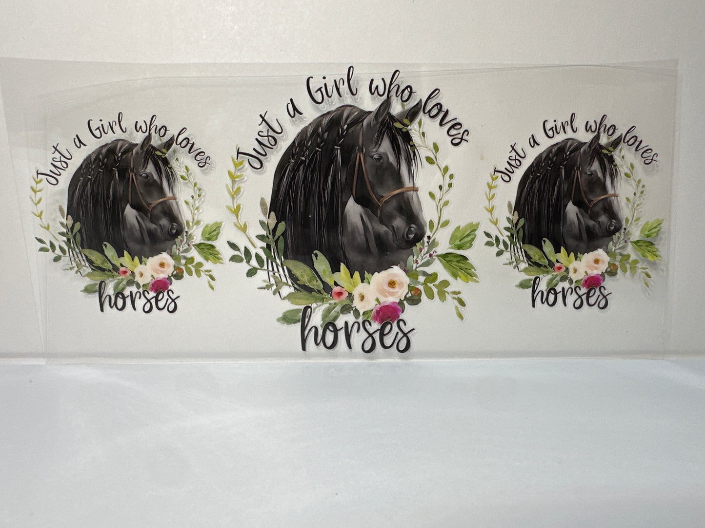 F 76 Black Horse - Just a girl who loves horses