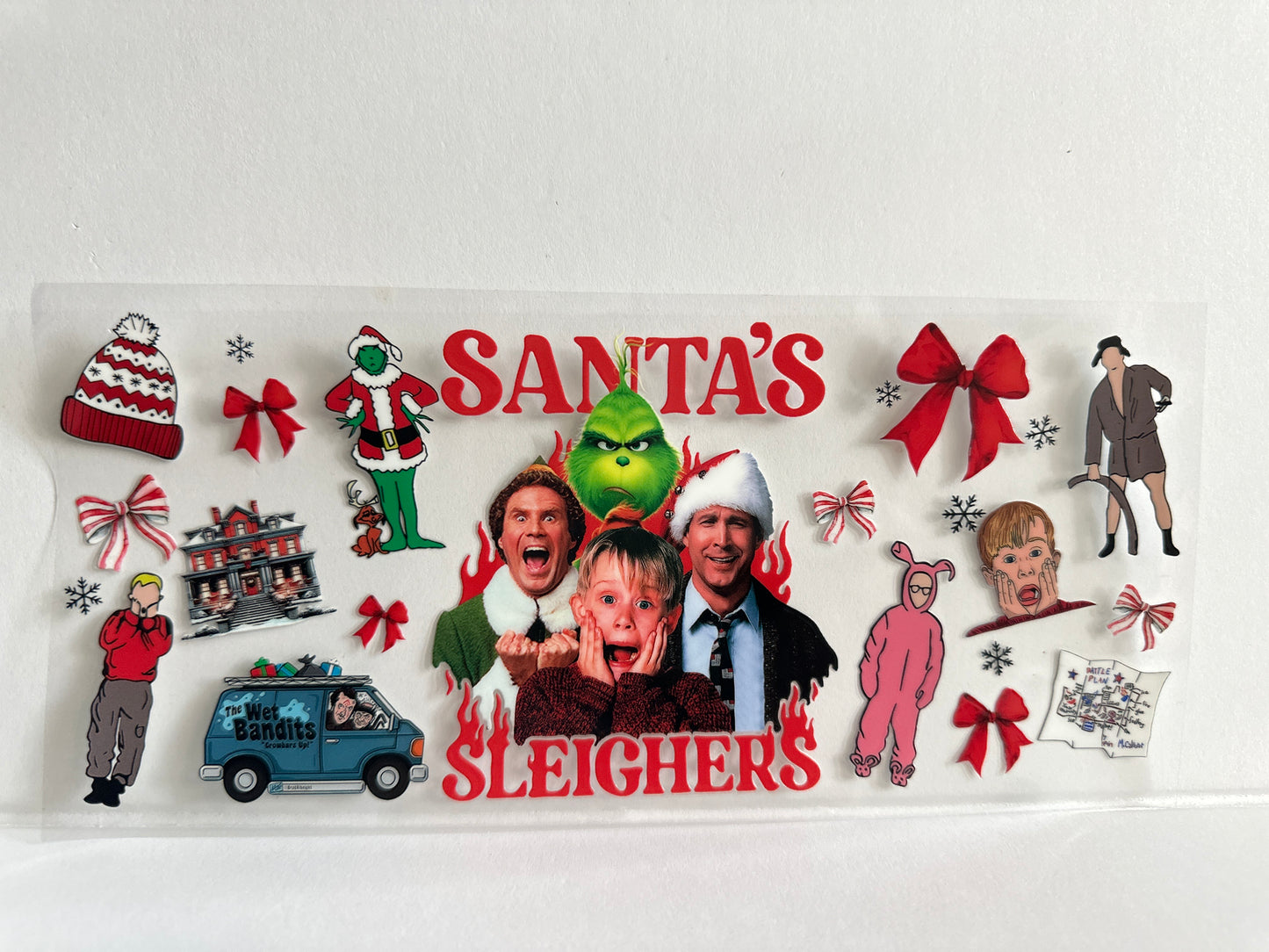 G922 Santa’s sleighers popular Christmas movies