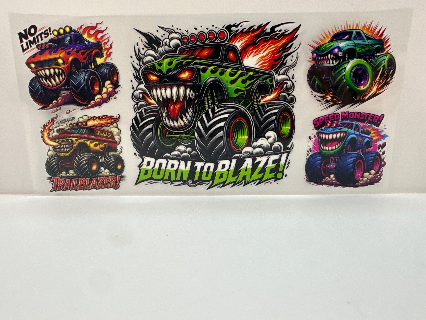 F930 monster trucks born to blaze