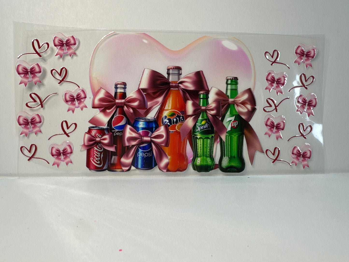 G2 Soda variety with hearts and bows