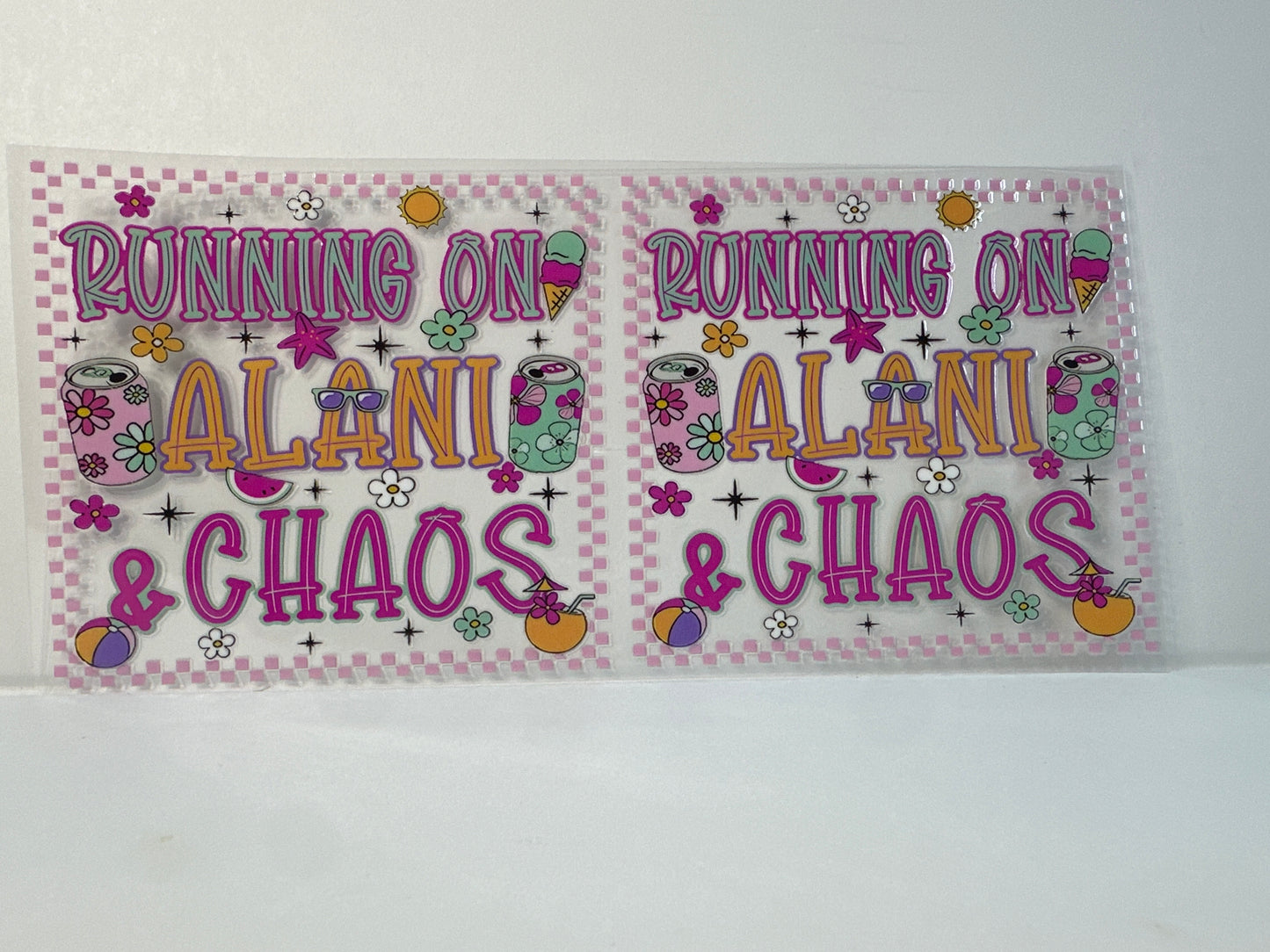 G13 running on Alani and chaos