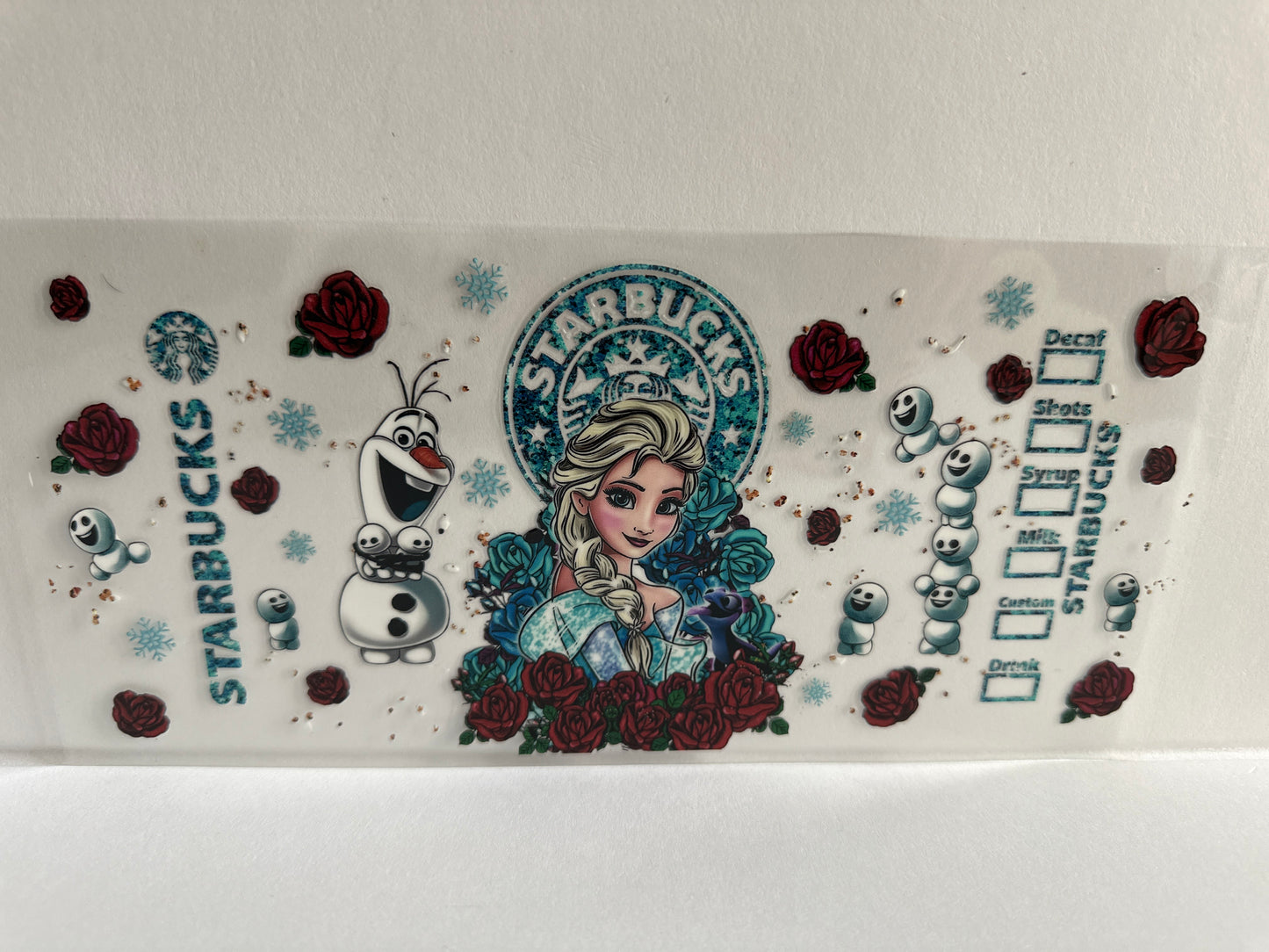 G974 Disney princess Elsa Starbucks