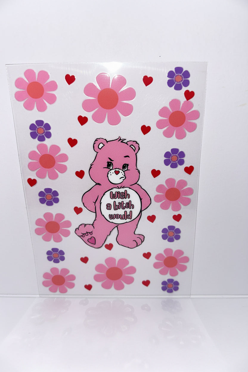 H2013 20/24oz Wish a Bitch Would Swear Bear