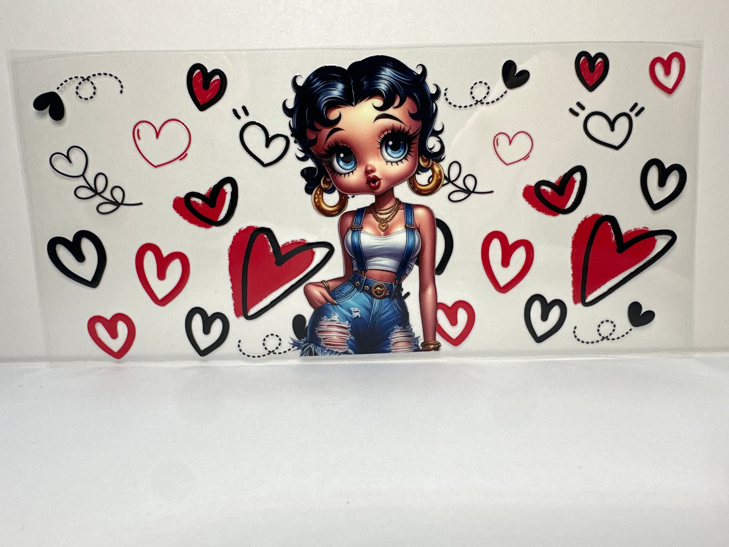 F191 Betty Boop with Hearts