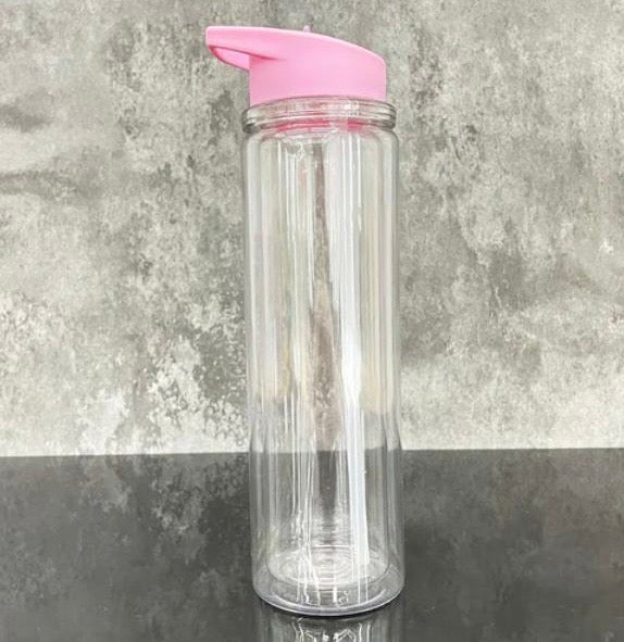 15oz Flip Top Snow Globe Tumbler