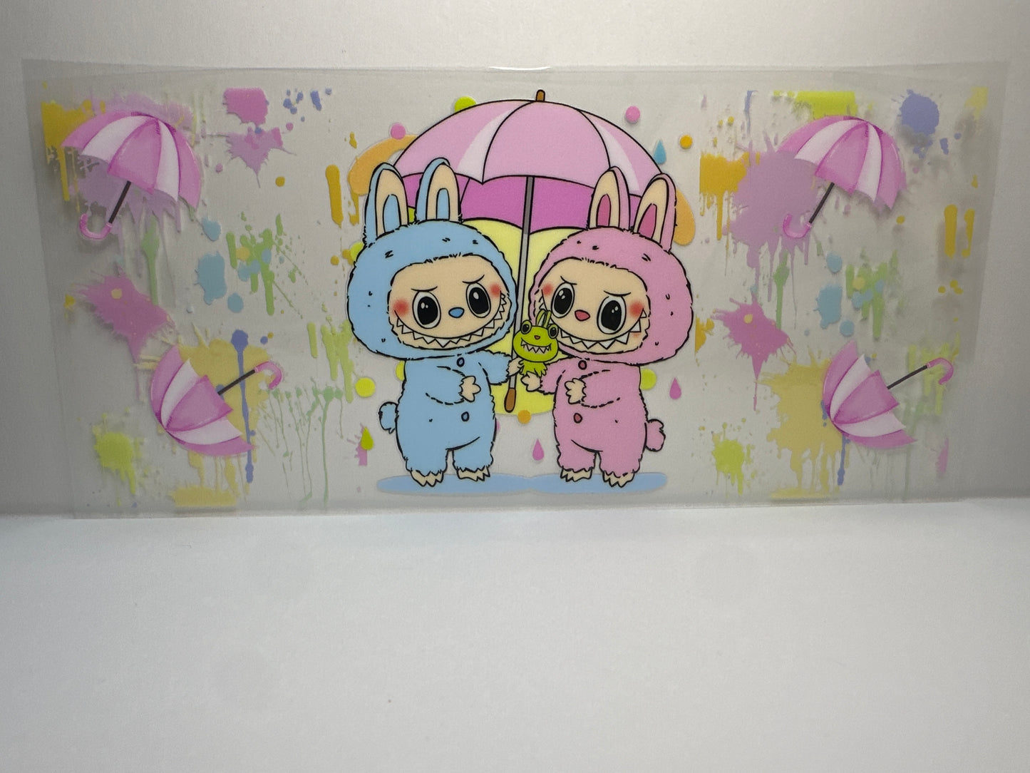 F345 Labubu with umbrella