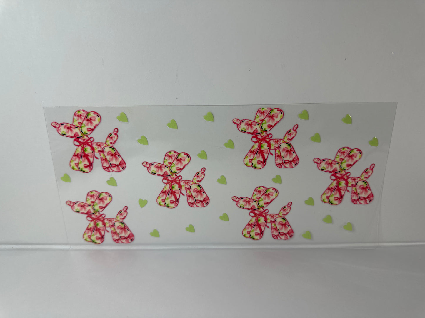 E75 Ballon Dog with Bows