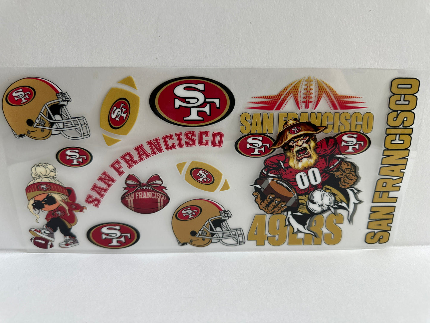 G809 NFL football 49ers
