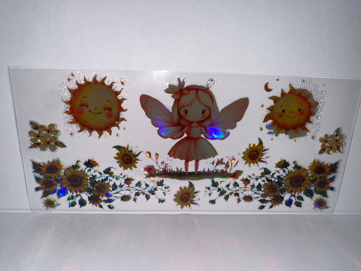 H2321 Metallic Fairy with Sunflowers