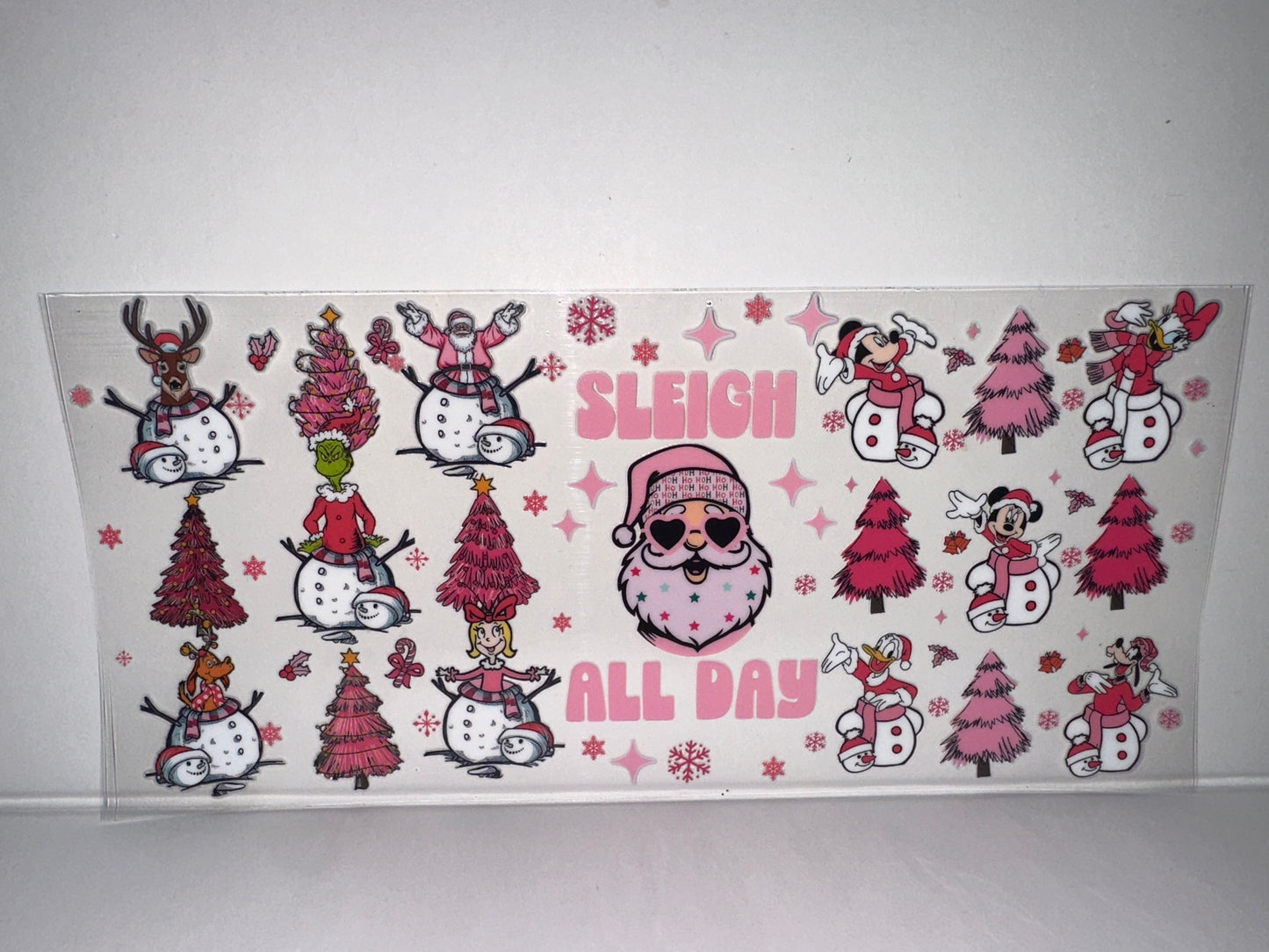 H97 pink Christmas slay all day