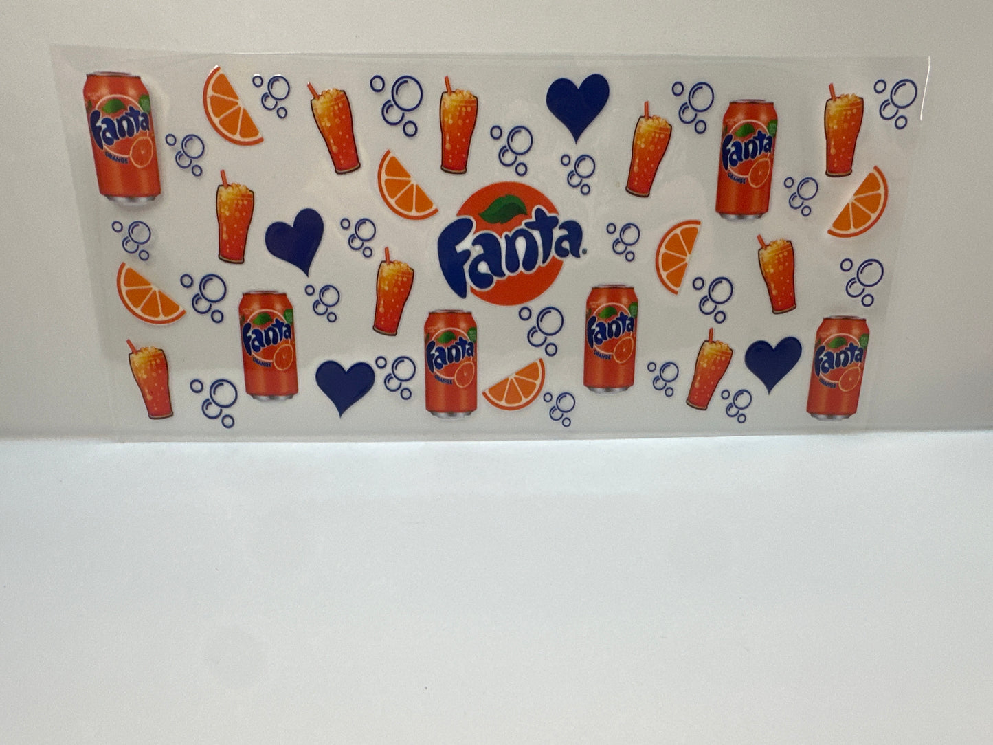 F639 orange Fanta soda