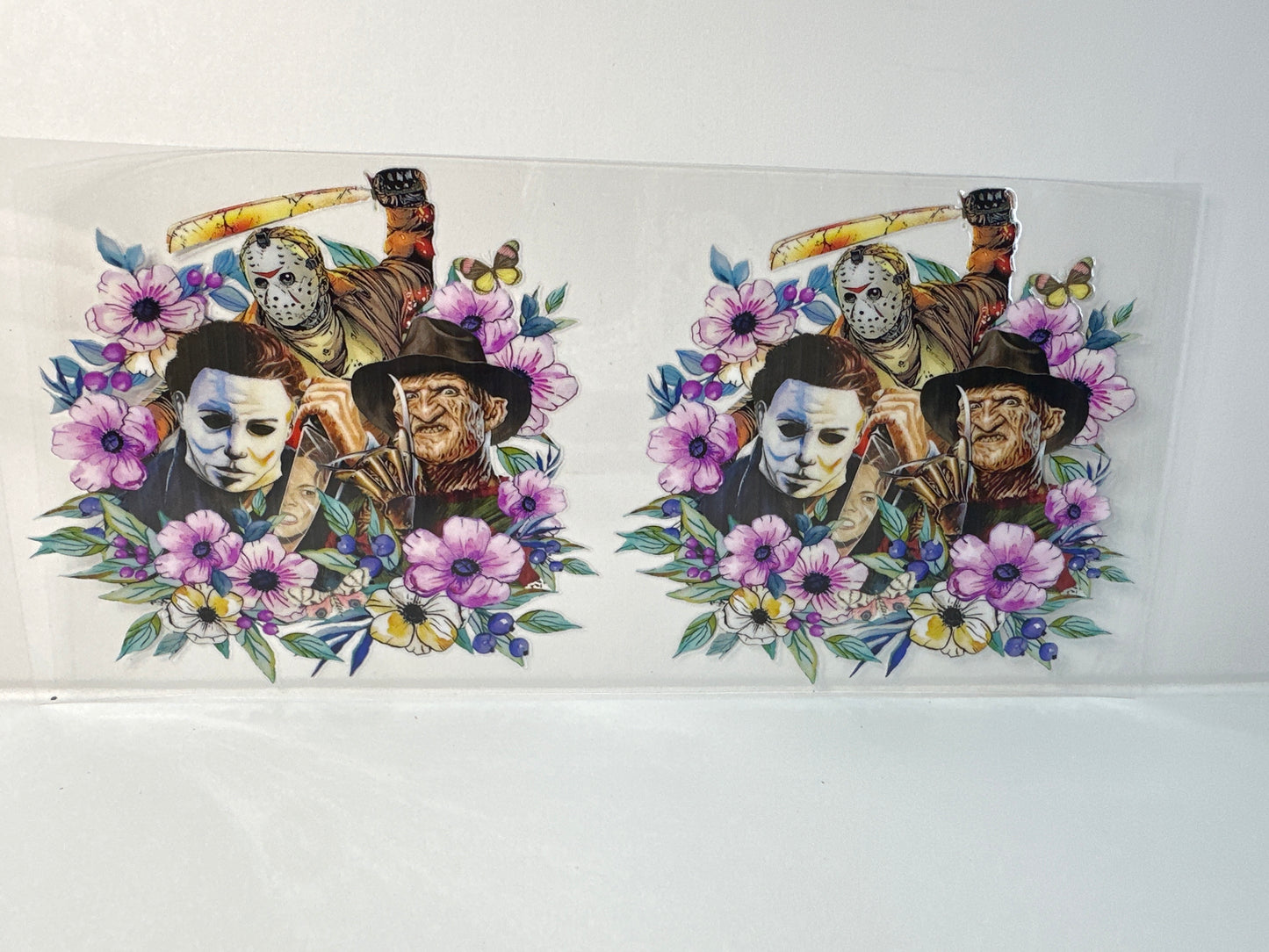 G33 horror characters with flowers