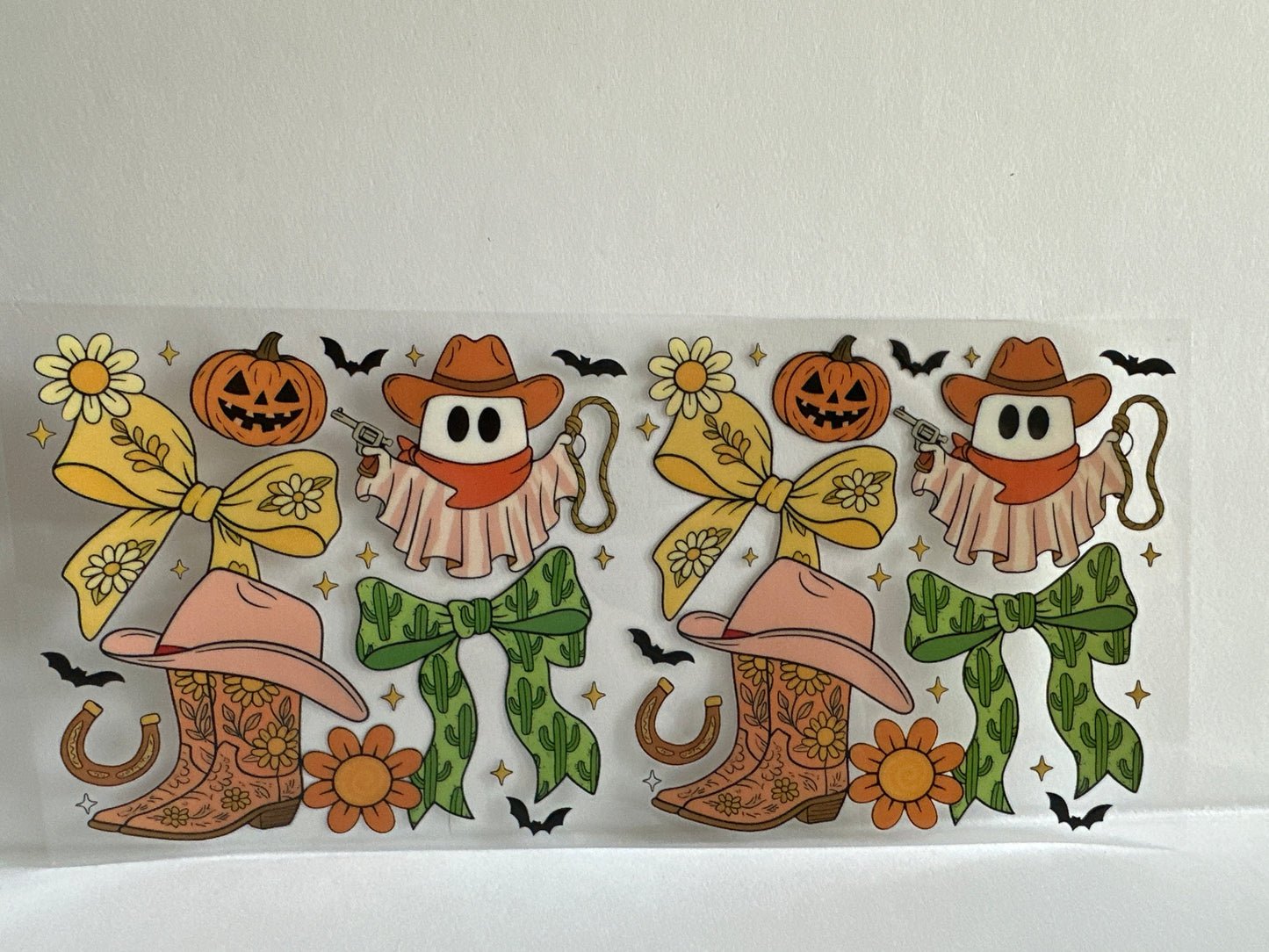 G1004 Halloween Western wrap