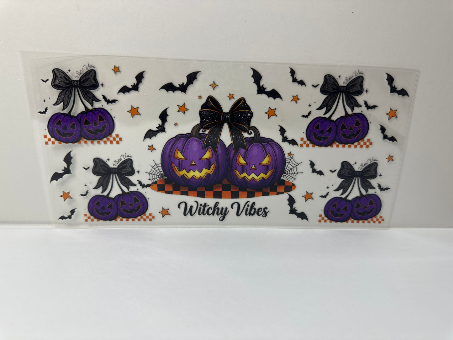 G401 Halloween witchy vibes, purple pumpkin