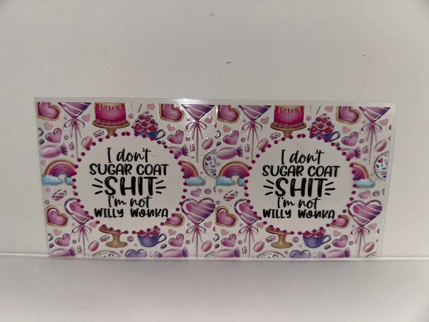 H309 I don’t sugarcoat shit. I’m not Willy Wonka