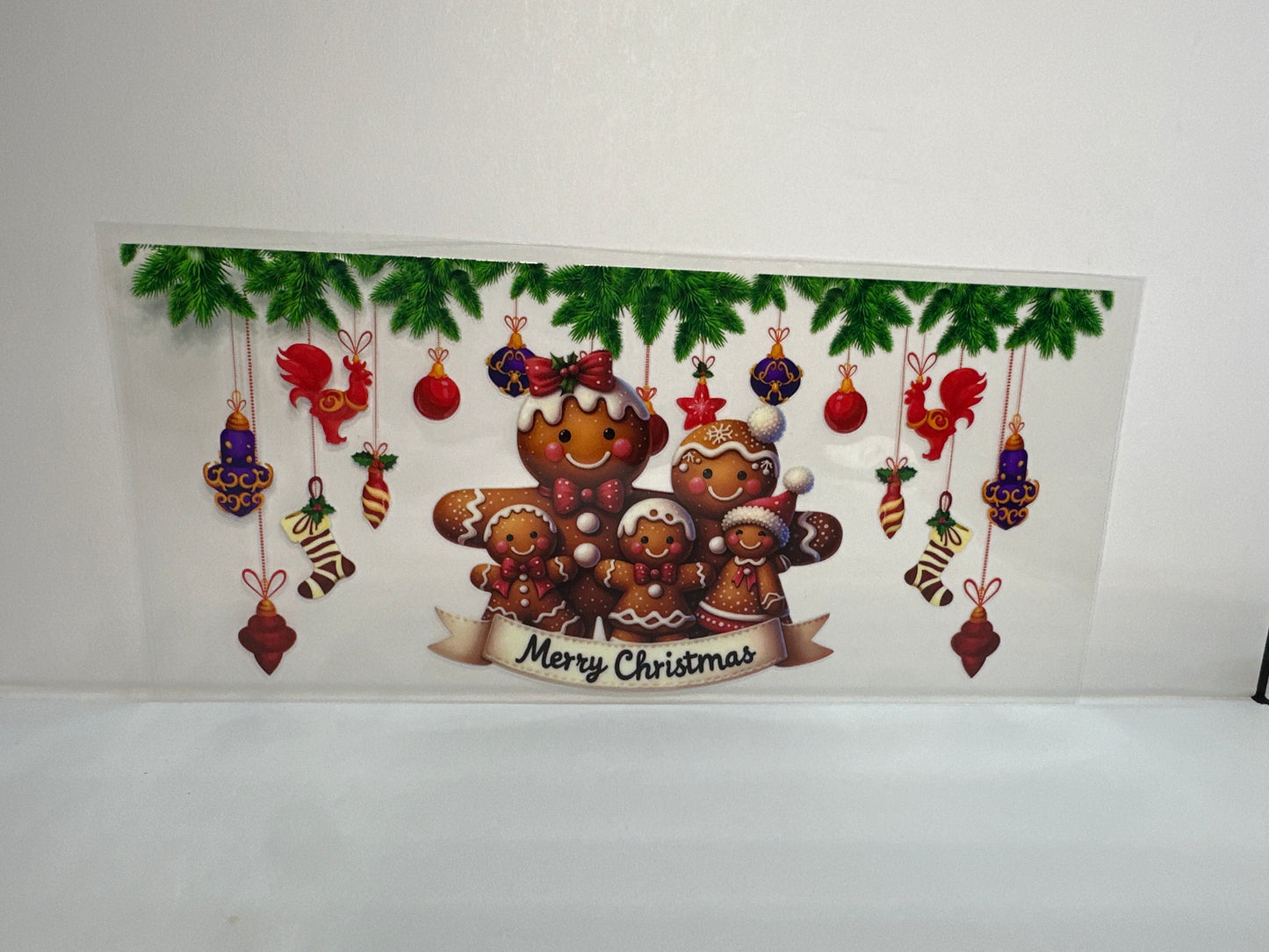 G249 merry Christmas gingerbread man