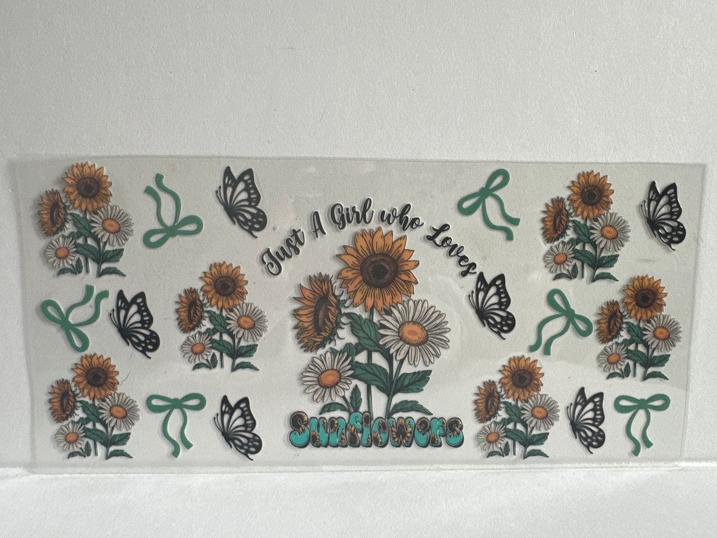 H4 just a girl who loves sunflowers flowers