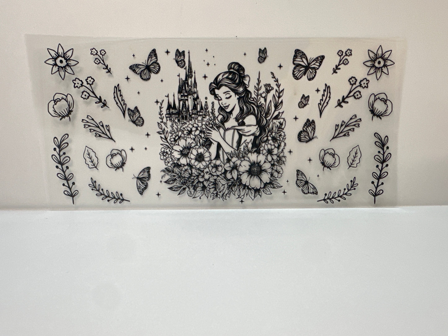 F408 Disney princess, Belle, beauty and the beast