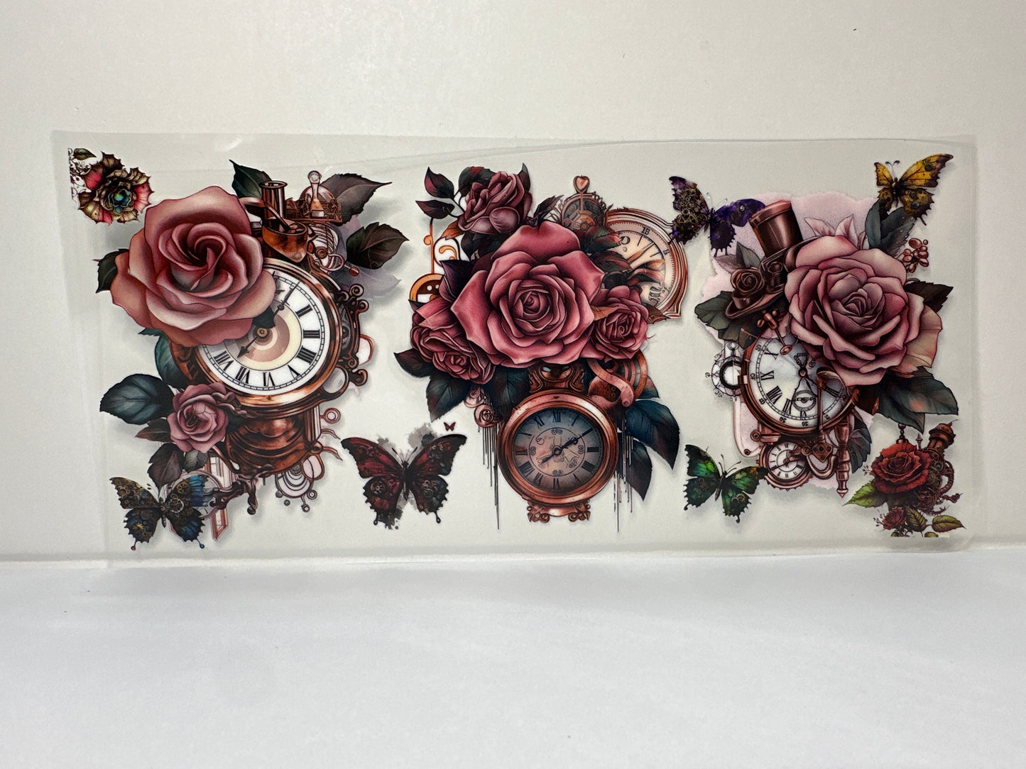 F229 Flowers Clocks