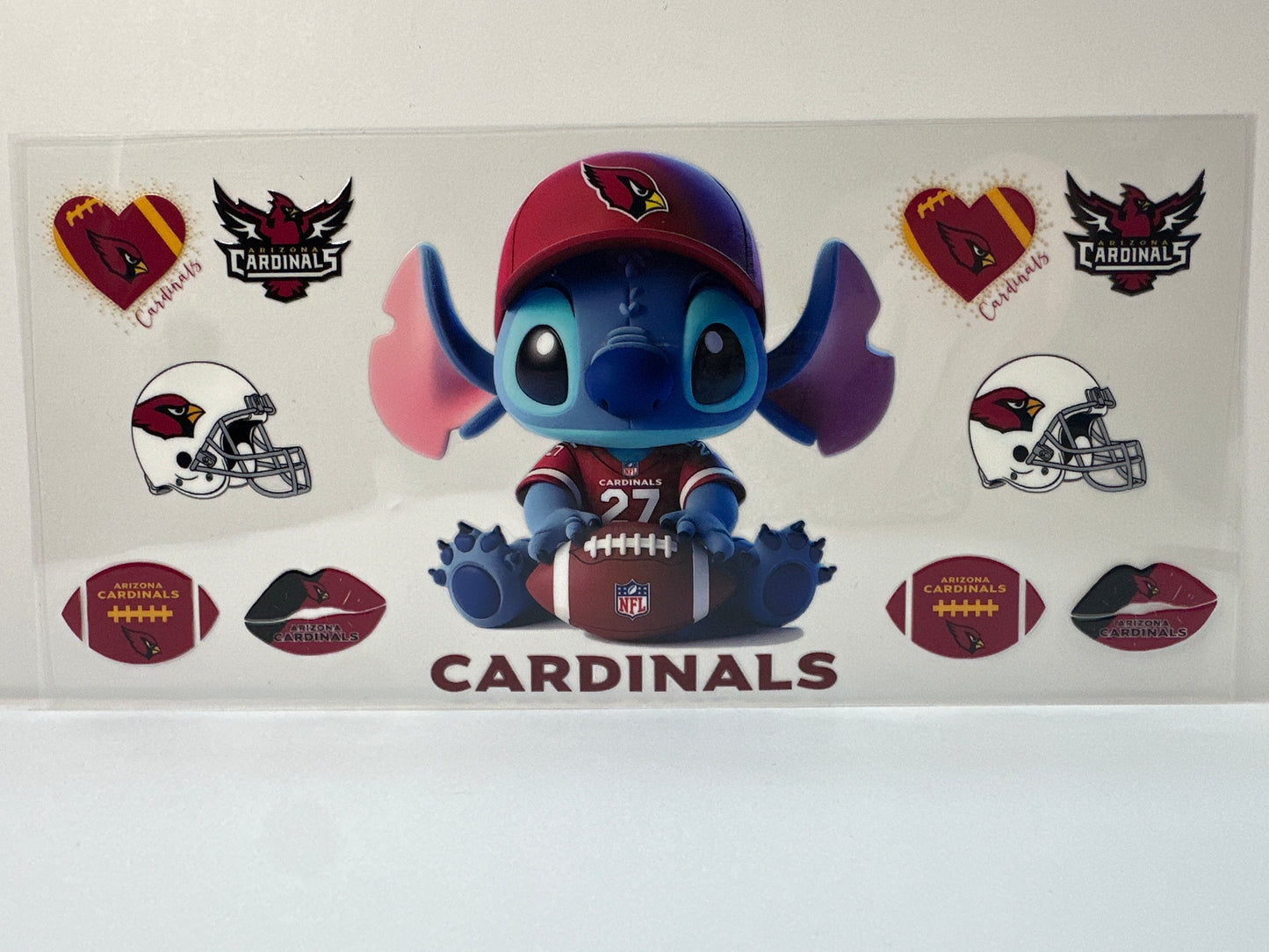 F473 NFL football Cardinals stitch