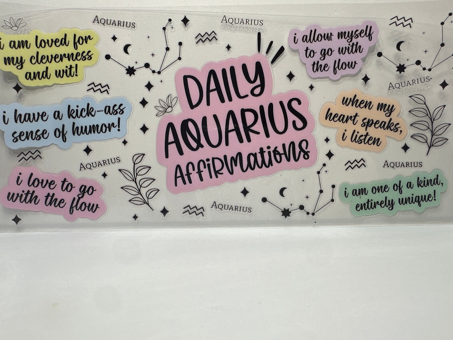 F108 daily Aquarius affirmations horoscope