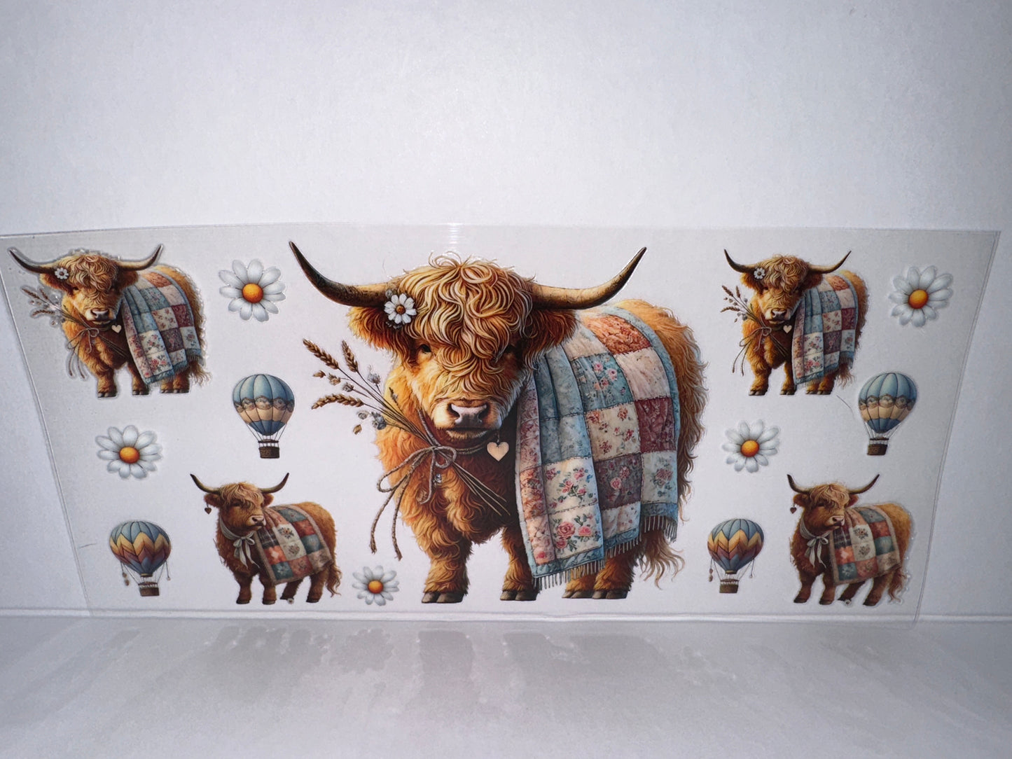 H2121 Hotair Ballon Cow