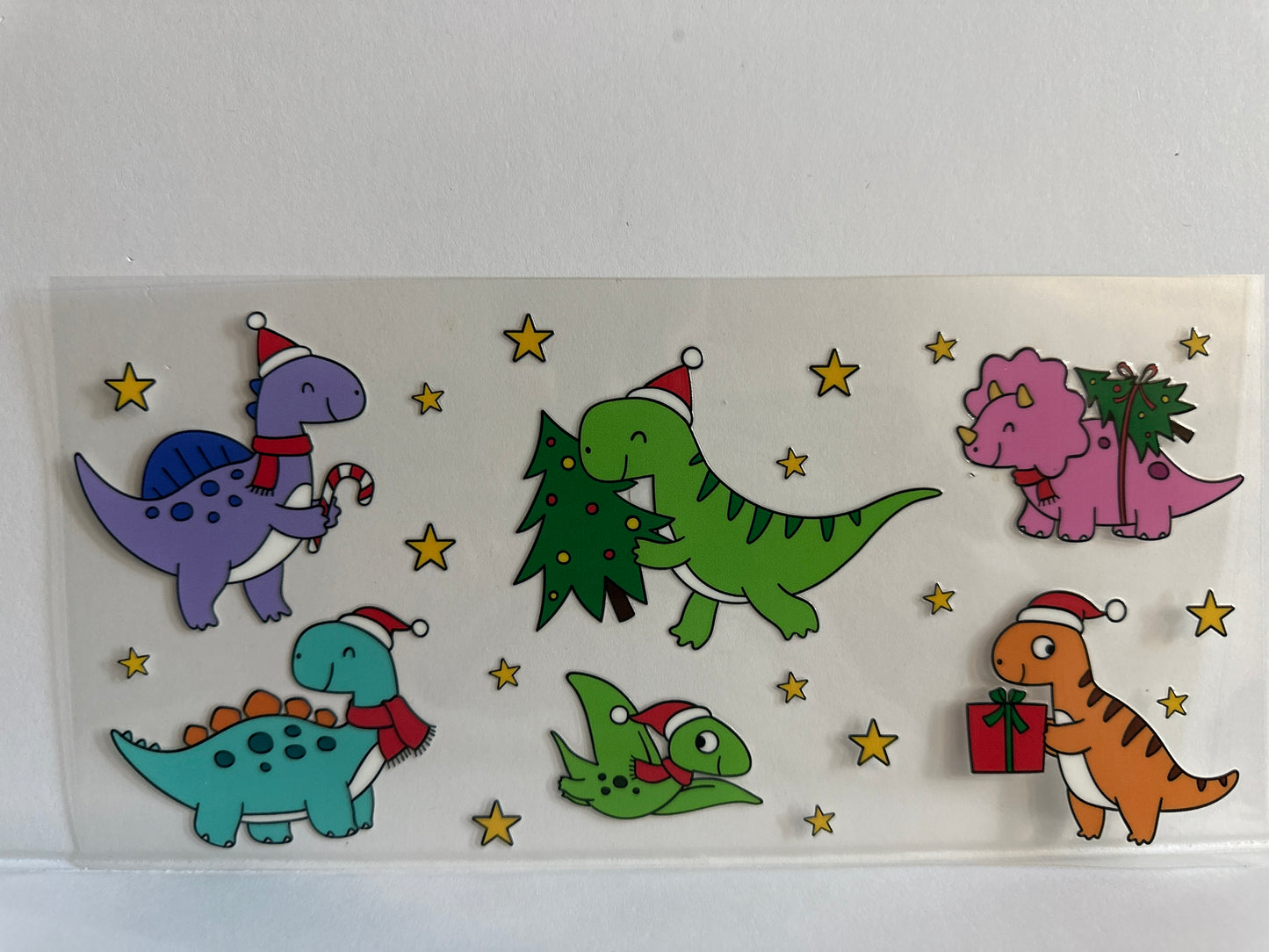 H94 Christmas dinosaurs