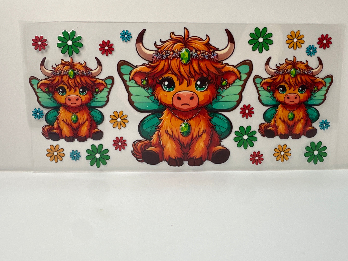 F846 butterfly cow