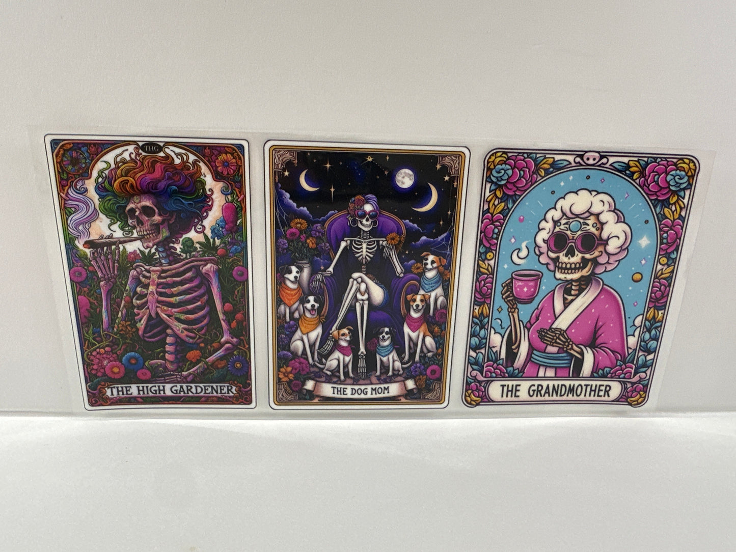 G534 the high gardener, the dog mom, the grandmother tarot card