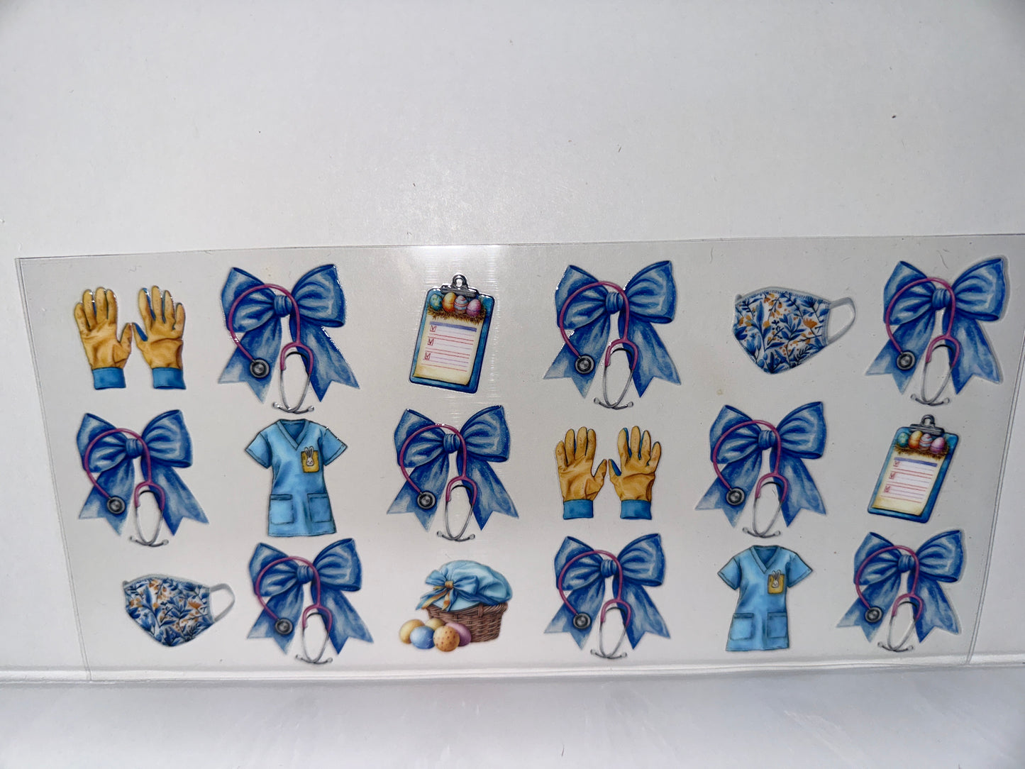 G1323 nurse wrap blue