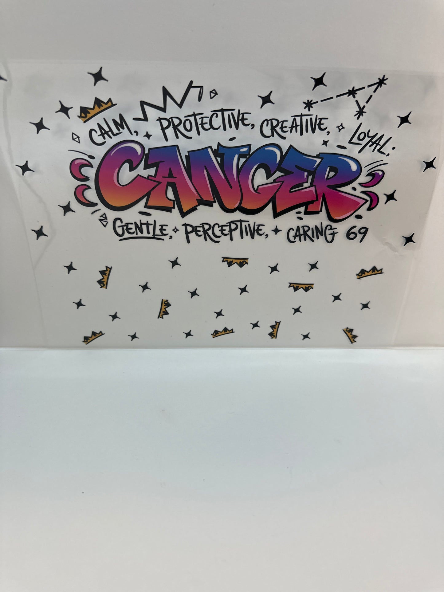 F802 horoscope cancer 40 ounce cup wrap