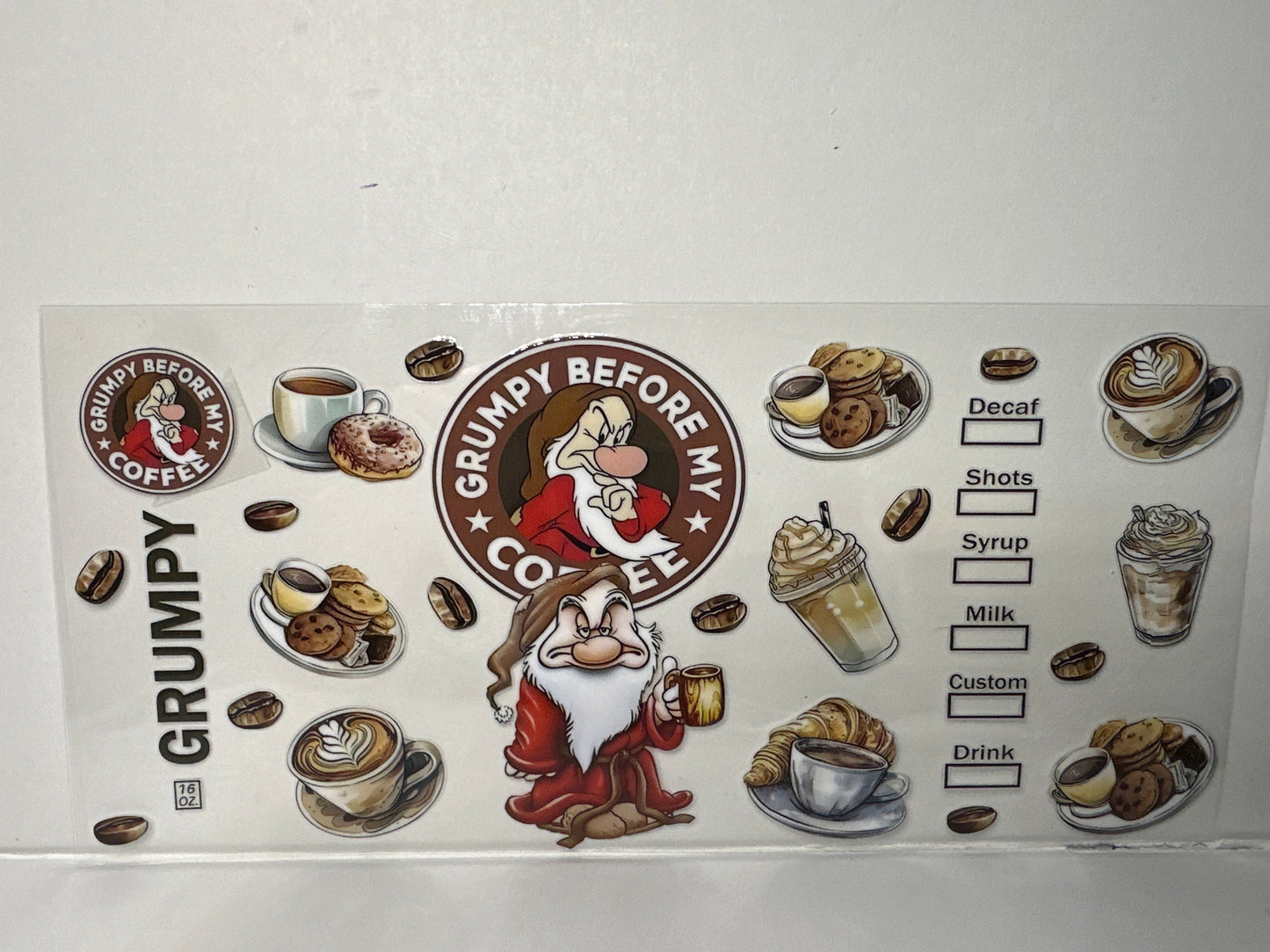 H1288 Disney - Grumpy before coffee