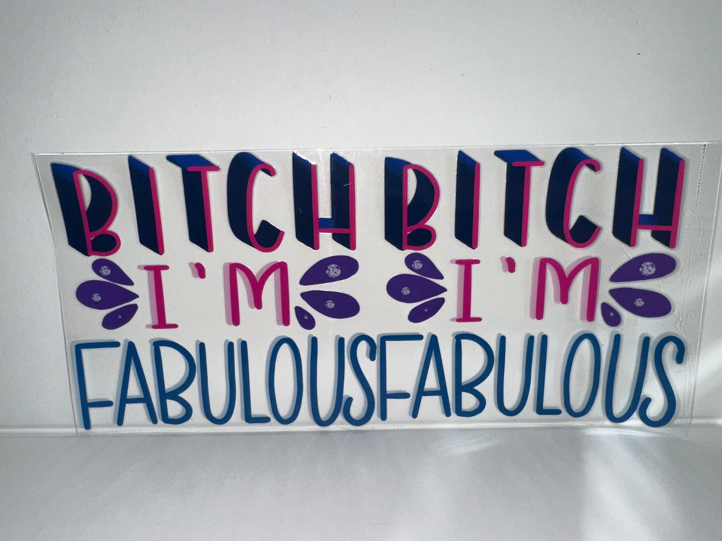 H244 bitch I’m fabulous, sassy