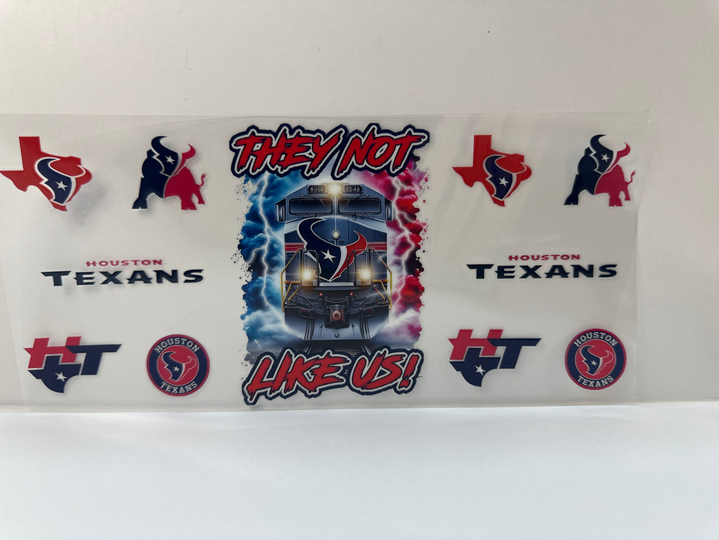 F518 NFL football Texans they not like us