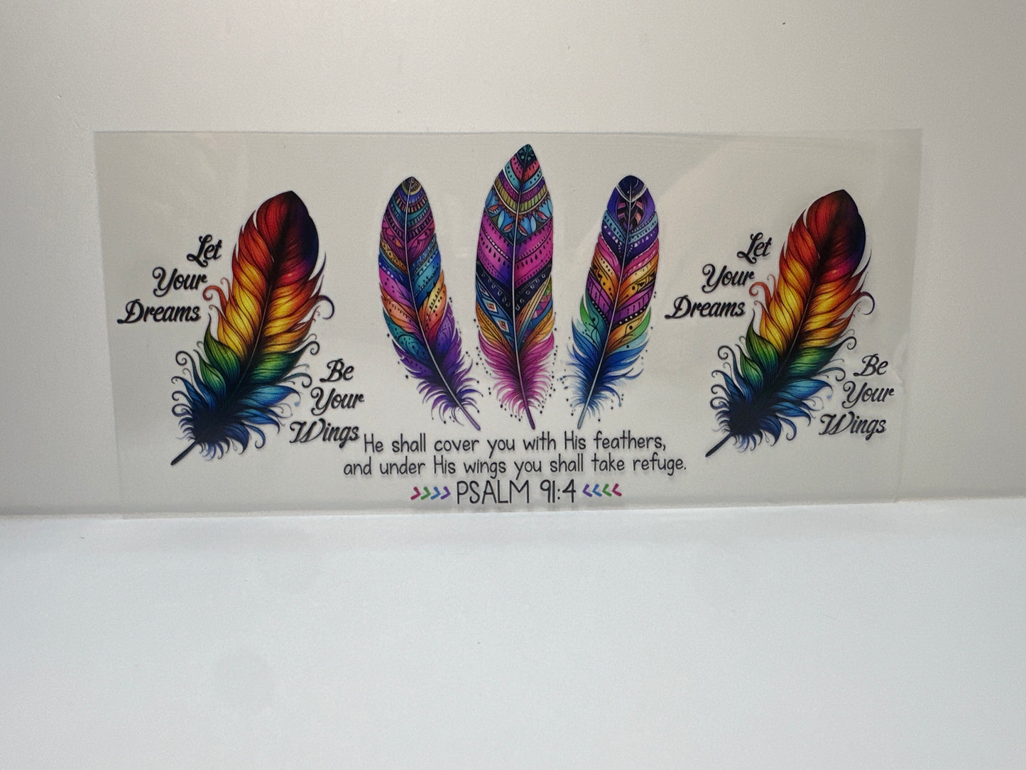 F423 let your dreams be your wings Religious